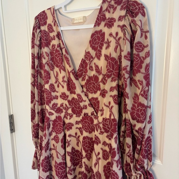 Altar’d State Floral Wrap Dress - Picture 7 of 9